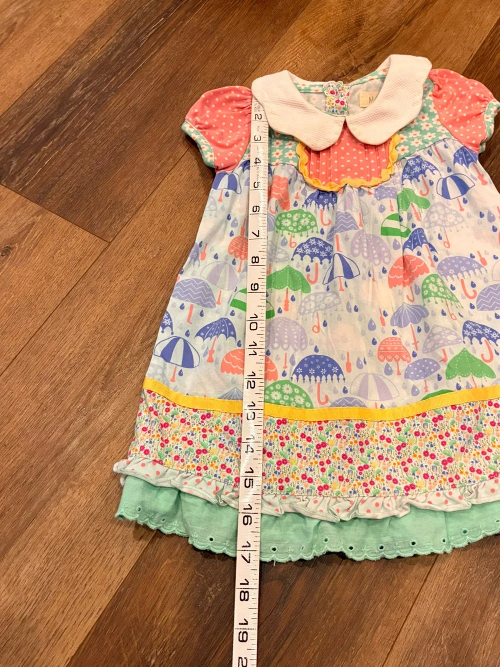 Matilda Jane Raindrops Dress The Adventure Begins Spring Summer Outfit 12-18m